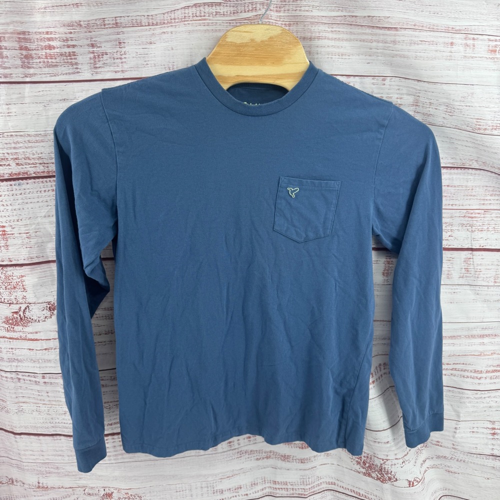 [LOT OF 2] Birddogs Shirt Mens Large Long Sleeve Pocket T Cotton Blend Crewneck
